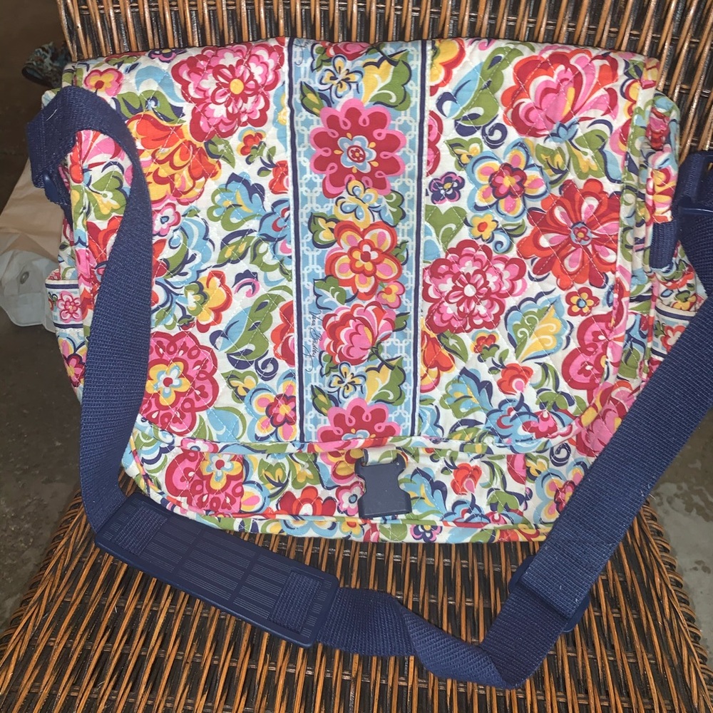 Vera Bradley saddle bag hope garden